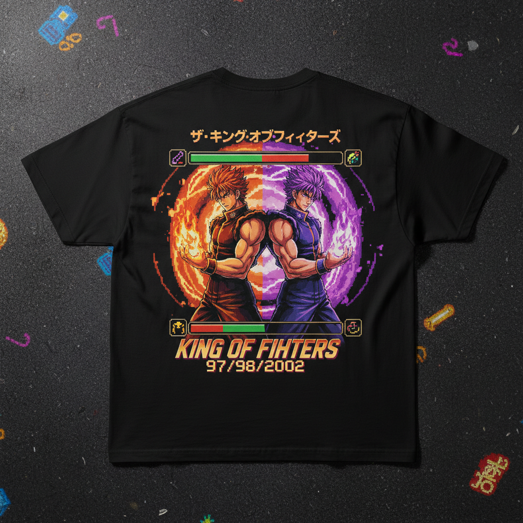 KOF 97 Oversized Tee - Back
