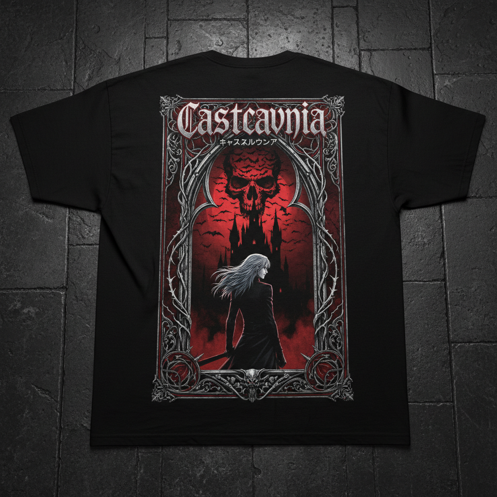 Castlevania Oversized Tee - Back