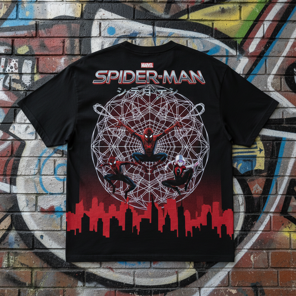 Spider-Man Oversized Tee - Back