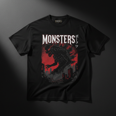 Monsters Oversized Tee