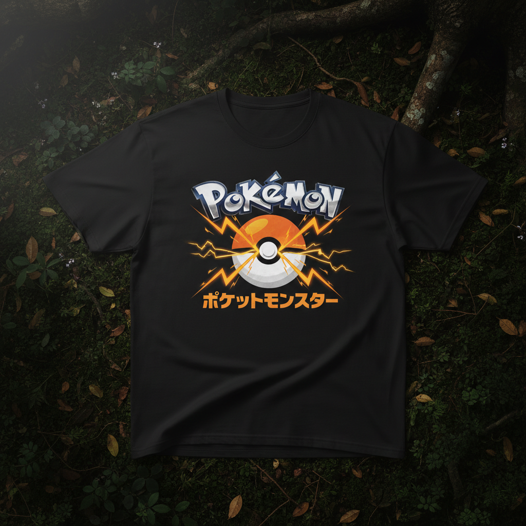Pokemon Oversized Tee - Front