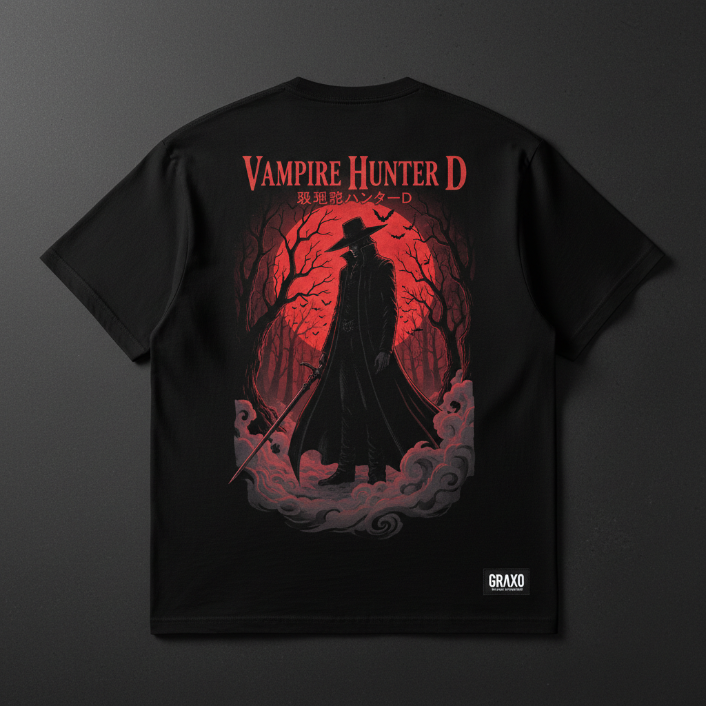 Vampire Hunter D Oversized Tee