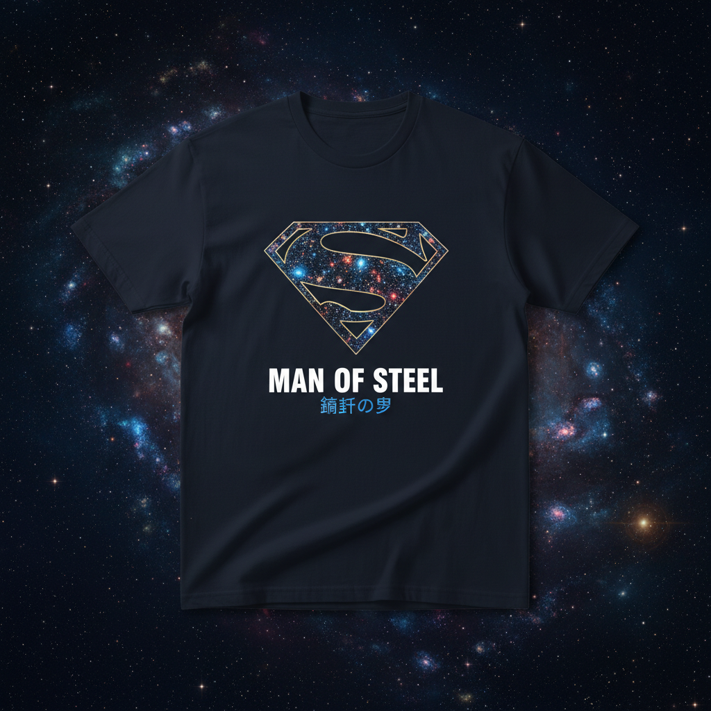 Superman Oversized Tee - Front