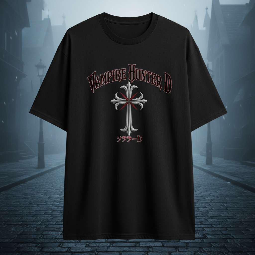 Vampire Hunter D Oversized Tee - Front