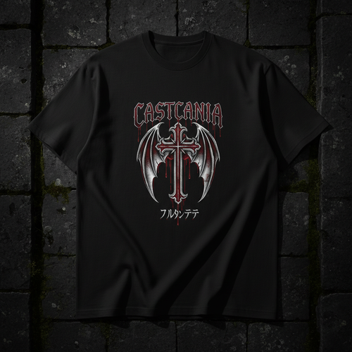 Castlevania Oversized Tee - Front