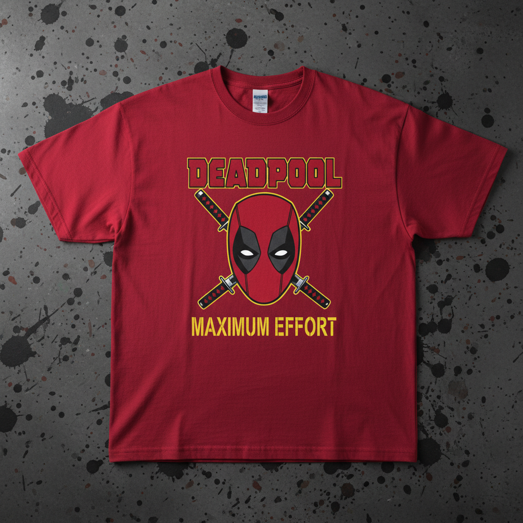 Deadpool Oversized Tee - Front