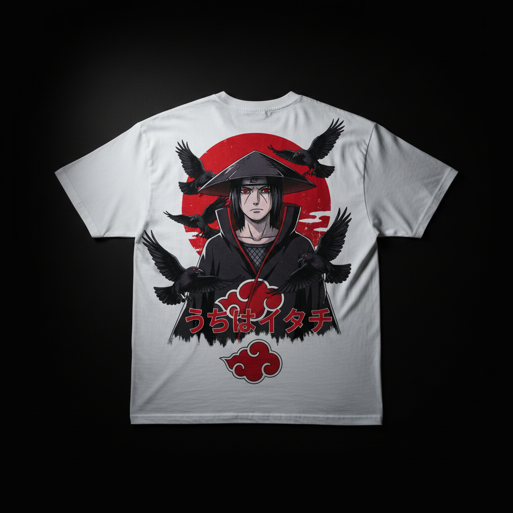 Itachi Uchiha Vol.2 Oversized Tee - Product Photo