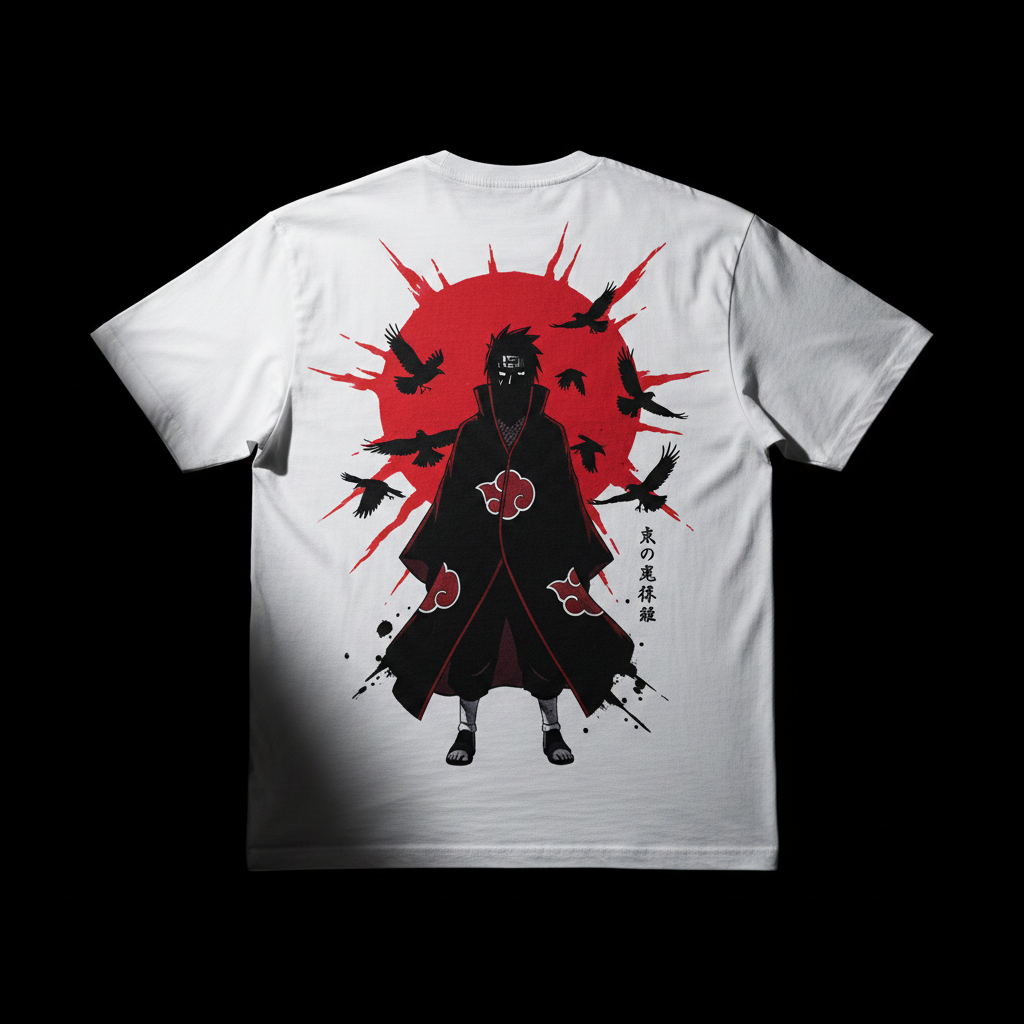 Itachi Uchiha Oversized Tee - Product Photo