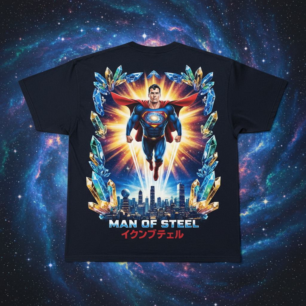 Superman Oversized Tee - Back