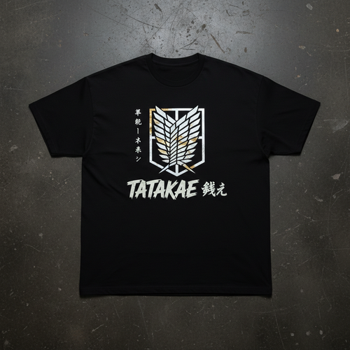Attack on Titan Oversized Tee - Front