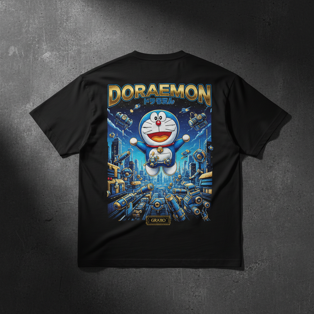 Doraemon Oversized Tee