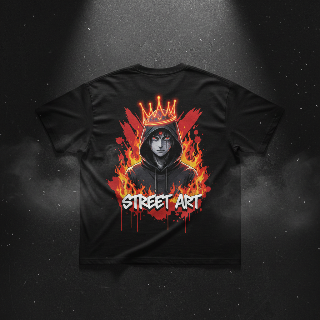 Street Art Oversized Tee