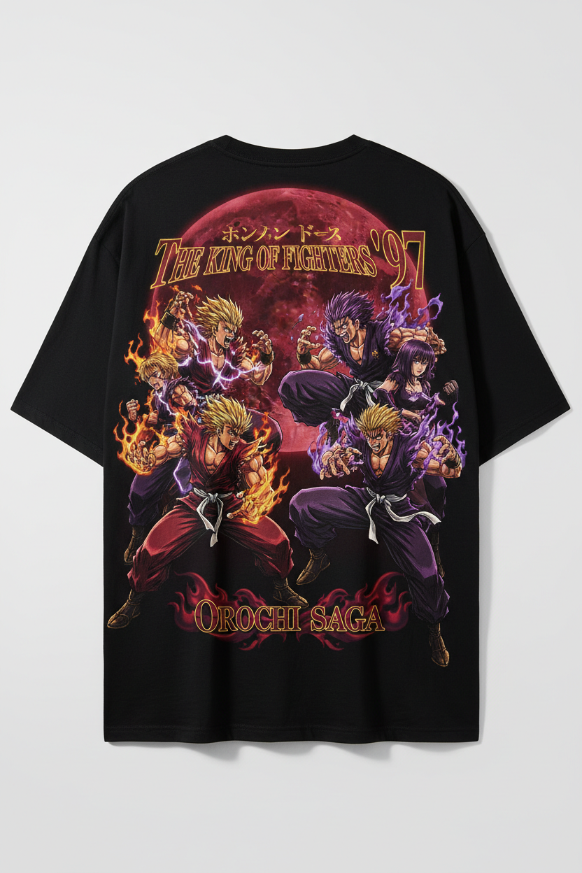 KOF 97 Back Design - Orochi Saga